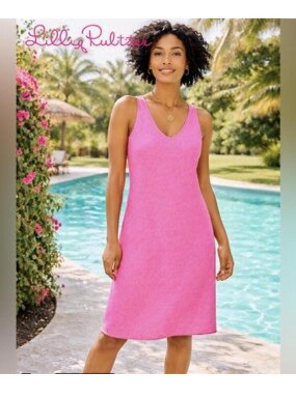 New LILLY PULITZER Florin Line Dress Size Medium
